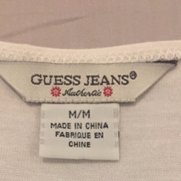 Guess Crochet Trim Crop Top / BUNDLE AND SAVE. - Picture 8 of 8